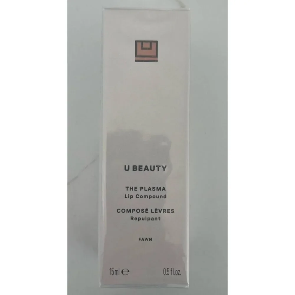 NIB~U Beauty The Plasma Lip Compound in Fawn~0.5 fl. oz.~$68 Value